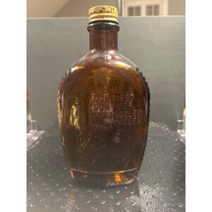 Log Cabin Syrup Bottle